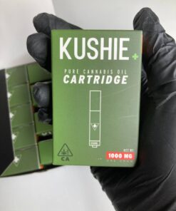 Kushie+ Gold 1G Distillate Vape Cartridge