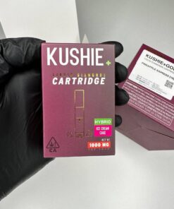 Kushie+ Gold 1G Liquid Diamonds Vape Cartridge